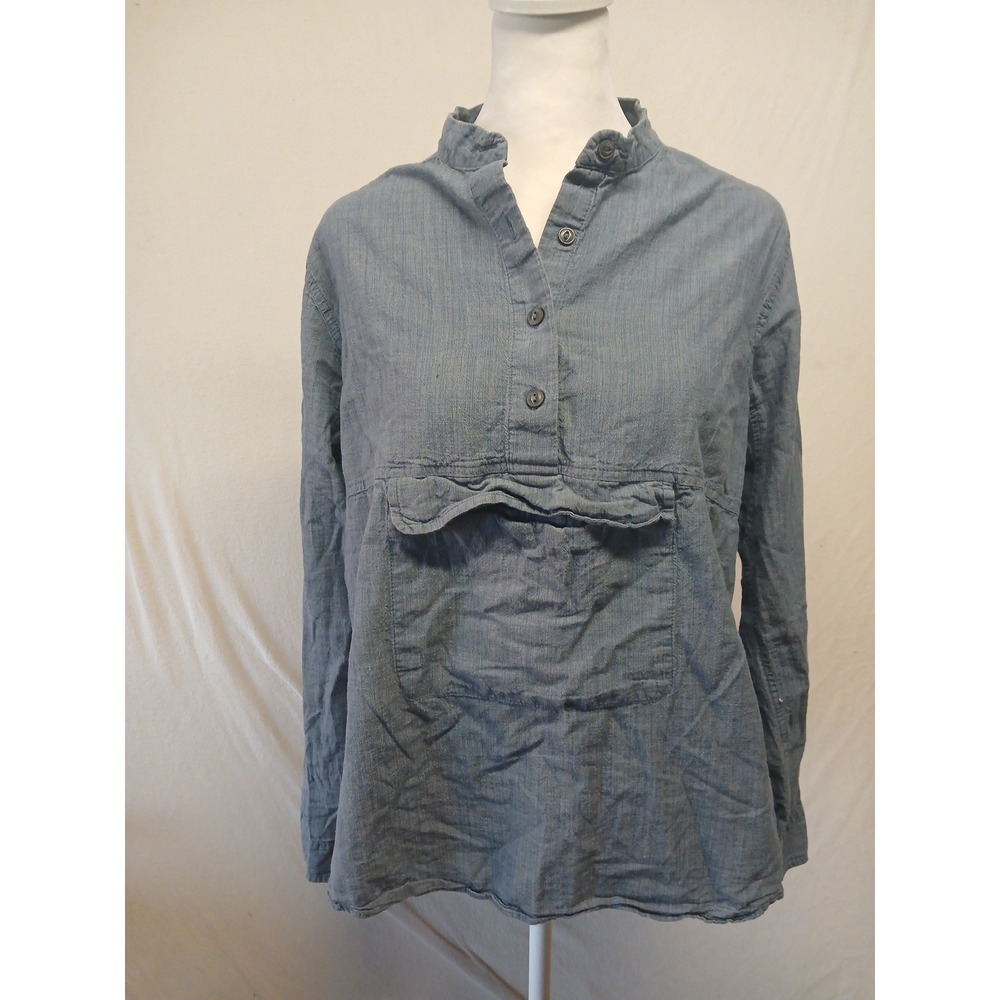 Mountain hard wear medium womens lagenlook peasent long sleeve top flaw gorpcore